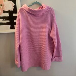 Pilcro Anthropologie Pink Knit Sweater